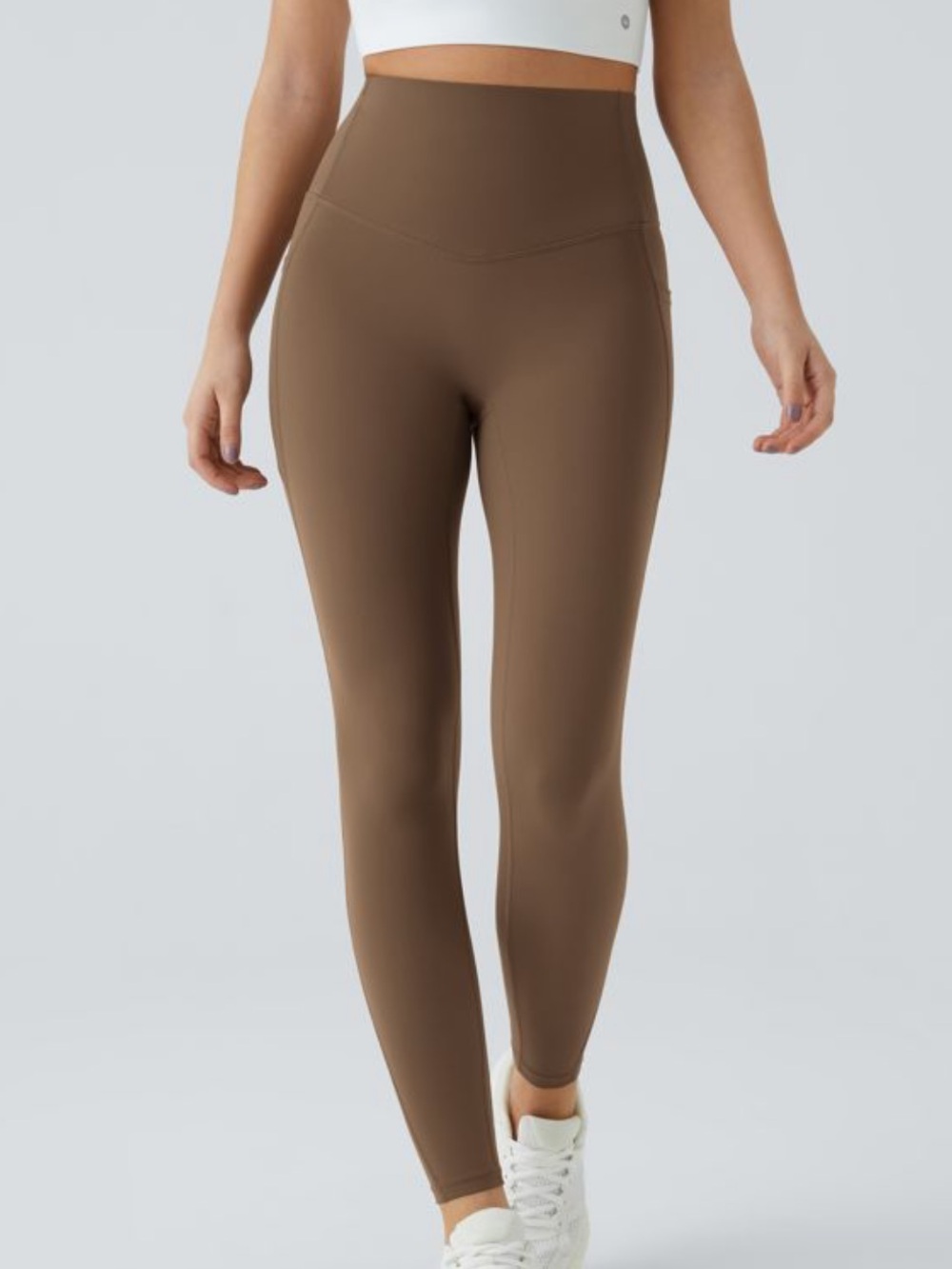 Halara mocha -Waist Brown Active Legging sculpt! New! M